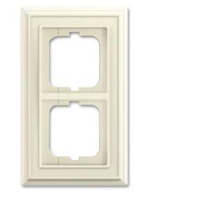 Busch-Jaeger 2CKA001754A4674 Frame Frame 2-voudig Parel-wit, Crème-wit 1 stuk(s)
