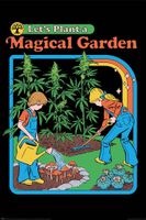 Steven Rhodes Let's Plant a Magical Garden Poster 61x91.5cm