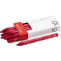 Caran Dache Caran d'ache neocolor i, l: 10 cm, dikte 8,5 mm, carmine (080), 10 stuk/ 1 doos