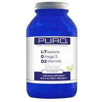 Puro L-Theanine Omega 3 Capsules Innerlijke Onrust 180Capsules Puro L-Theanine Omega 3 Capsules Innerlijke Onrust 180Capsules
