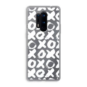 XOXO: OnePlus 8 Pro Transparant Hoesje