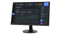 Lenovo D24-40 computer monitor 60,5 cm (23.8") 1920 x 1080 Pixels Full HD LED Zwart - thumbnail