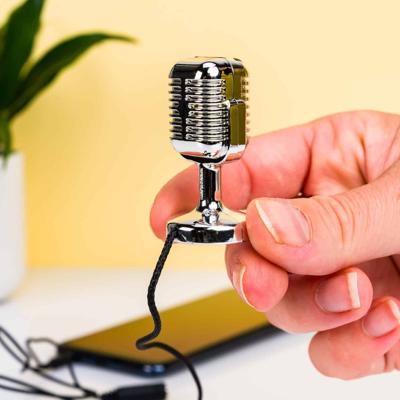Mini retro microfoon voor smartphone Mini retro microfoon voor smartphone