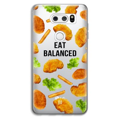 Eat Balanced: LG V30 Transparant Hoesje
