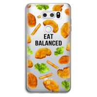 Eat Balanced: LG V30 Transparant Hoesje