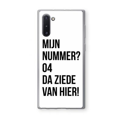 Da ziede van hier: Samsung Galaxy Note 10 Transparant Hoesje
