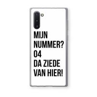Da ziede van hier: Samsung Galaxy Note 10 Transparant Hoesje