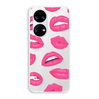 Bite my lip: Huawei P50 Transparant Hoesje