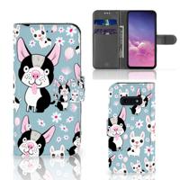 Samsung Galaxy S10e | Telefoonhoesje | Met pasjeshouder | Hondjes