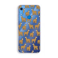 Alpacas: Huawei Y6s Transparant Hoesje
