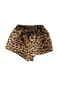 SUPERREBEL Meisjes short sportief Holy - Leopard AOP