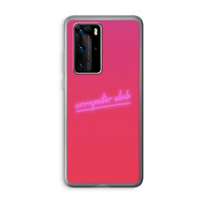 Vice Glow: Huawei P40 Pro Transparant Hoesje
