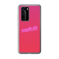 Vice Glow: Huawei P40 Pro Transparant Hoesje