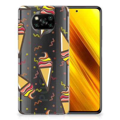 Xiaomi Poco X3 | Poco X3 Pro | Siliconen Case | Icecream