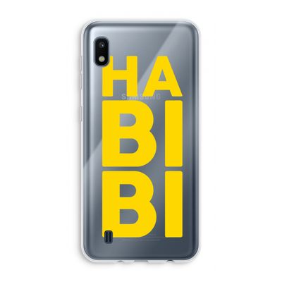 Habibi Majorelle : Samsung Galaxy A10 Transparant Hoesje