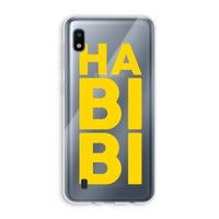 Habibi Majorelle : Samsung Galaxy A10 Transparant Hoesje