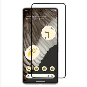 Google Pixel 8 Pro Full Cover Glazen Screenprotector - Zwarte Rand