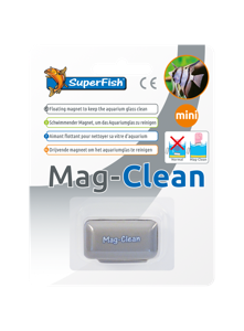 Superfish Mag Clean Mini: Drijvende Aquarium Glasreiniger voor Alle Glasoppervlakken - Eenvoudig & Efficiënt