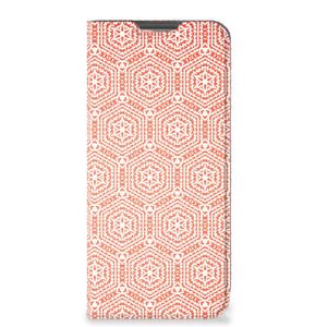 Samsung Galaxy A13 (4G) Hoesje met Magneet Pattern Orange