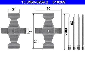 Accessoireset, schijfremblok 13046002692