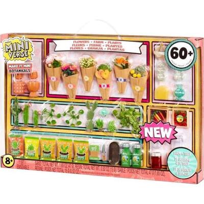 MGA Miniverse - Botanische planten - Creatief spel - Miniplanten - Creatieve en decoratieve vrijetijdsactiviteiten van hars - Niet eetbaar - Vanaf 8 jaar -