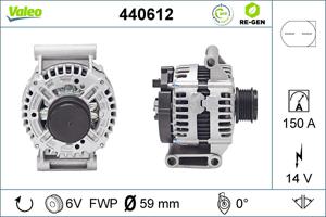 Valeo Alternator/Dynamo 440612