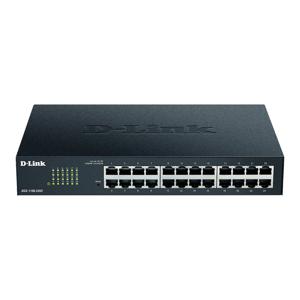 D-Link DGS-1100-24V2 Managed L2 Gigabit Ethernet (10/100/1000) 1U Zwart, Grijs