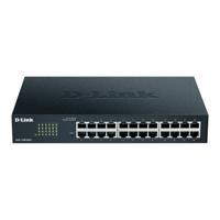 D-Link DGS-1100-24V2 Managed L2 Gigabit Ethernet (10/100/1000) 1U Zwart, Grijs - thumbnail