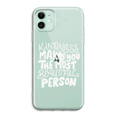 The prettiest: iPhone 11 Transparant Hoesje