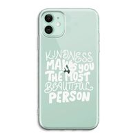 The prettiest: iPhone 11 Transparant Hoesje