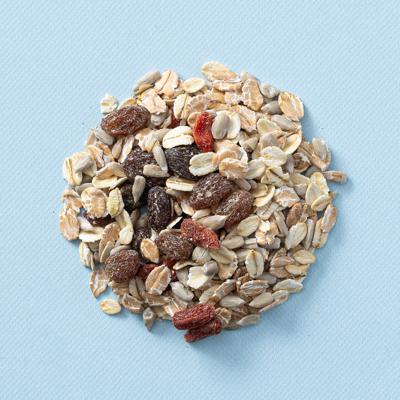 Muesli mix rijk gevuld (bio) 450 gram Muesli mix rijk gevuld (bio) 450 gram