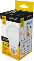 Entac LED Lampen E27 10W 800 Lumen 3000K Peer - thumbnail