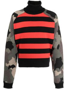 JORDANLUCA pull Vesper en laine à mélange d'imprimés - Multicolore
