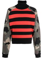 JORDANLUCA pull Vesper en laine à mélange d'imprimés - Multicolore