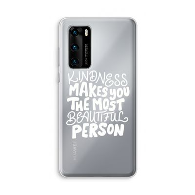The prettiest: Huawei P40 Transparant Hoesje