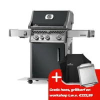 Napoleon Rogue Pro 425 Gas BBQ Limited Edition Grijs Barbecue