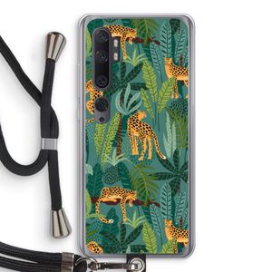 Luipaard 2: Xiaomi Mi Note 10 Pro Transparant Hoesje met koord