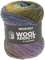 Lang Yarns Move 6-Fach 003 Lila/Petrol/Olijf