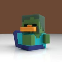 Minecraft Tubbz PVC Figure Zombie 1st Edition 10 cm