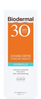 Biodermal Zonnecrème Gezicht Hydraplus SPF30