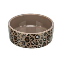 Voerbak voor honden Trixie Leo Bruin Keramisch Ø 12 cm 300 ml