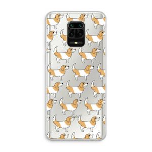 Doggy: Xiaomi Redmi Note 10 Lite Transparant Hoesje