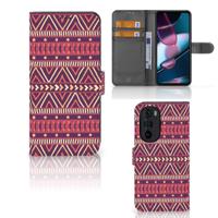 Motorola Edge 30 Pro | Telefoon Hoesje | Aztec Paars