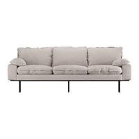 HKliving Retro Sofa 3-zitsbank - Beige