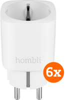 Hombli EU Smart Socket White 6-pack - thumbnail
