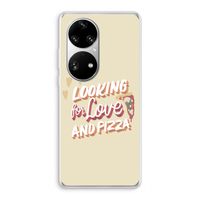 Pizza is the answer: Huawei P50 Pro Transparant Hoesje Pizza is the answer: Huawei P50 Pro Transparant Hoesje