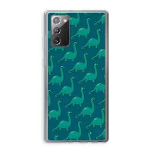 Diplodocus: Samsung Galaxy Note 20 / Note 20 5G Transparant Hoesje