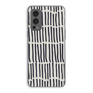 Moroccan stripes: OnePlus Nord 2 5G Transparant Hoesje