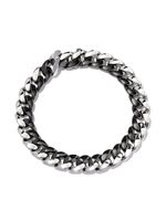 SHAY bracelet chaîne en or blanc et noir 18ct - Argent - thumbnail