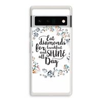 Diamonds: Google Pixel 6 Pro Transparant Hoesje